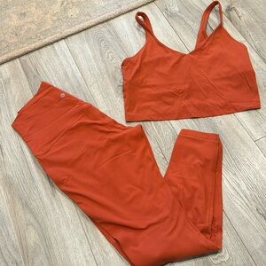 Lululemon align set with tank and leggings